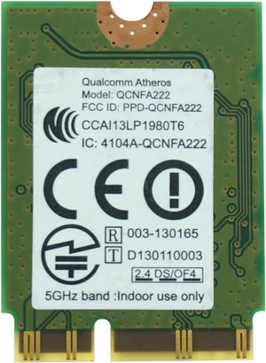 JAENFONG AR5BWB222 M.2 NGFF Wireless Card 300Mbps WiFi Bluetooth 4.0 QCNFA222 802.11 abgn JAENFONG AR5BWB222 M.2 NGFF Wireless Card 300Mbps WiFi Bluetooth 4.0 QCNFA222 802.11 abgn