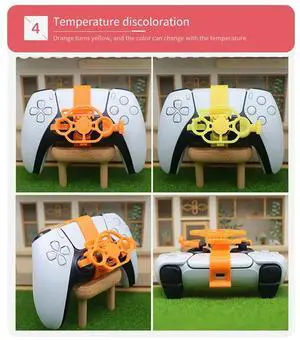 Mini Steering Wheel for PS5 Handle Game Joystick Racing Game A_L50A