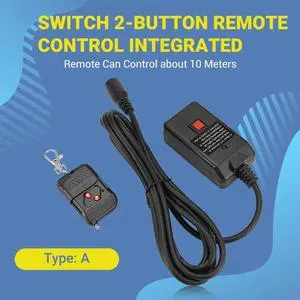 AC 90-240V Portable 3 Pins Wireless Remote Receiver for Smoke A_L50A