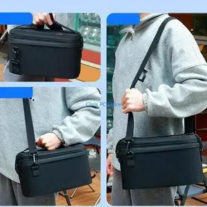 Modern Split Design Hard Shell Case Bag With Dedicated Dock for NS2 Impact Resistant Protections Shoulder Bag