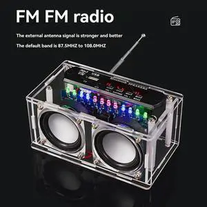 DIY Bluetooth Speaker Kit Soldering Project Practice Electronic Kit_L50A