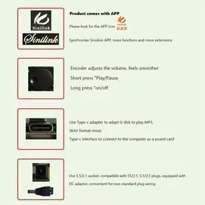 XY-AP50L Bluetooth-compatible 5.0 Audio Stereo Amp HIFI Power Amplifier Board