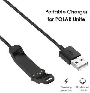 1m Watch Charging Cable Wristbands USB Power Charger Line Elegant Watch Comfortable Element for POLAR Unite