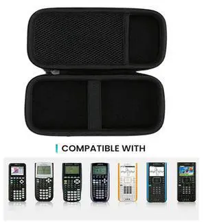 EVA Portable Bag Shockproof Protective Case Anti Scratch Travel Carry Bag for Texas Instruments TI-84 Plus CE/TI-84 Plus