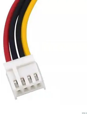 Upgrading 15-Pin Male to Small 4Pin Ide Floppy Female Hard Drive Disk Power Adapter Cable (20CM/8inch) 2 Piece