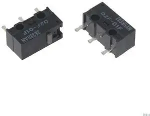 High Precisions D2F-01F 0.7N Authentic Mouse Microswitch 20M Clicks for G502 GPW Keyboard Mouse Button 2PCS