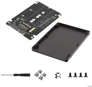 2 in 1 M.2 NGFF mSATA to SATA3.0 Interfaces Converters Card for PC Laptop