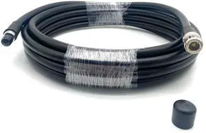 Osprey Electronics 10m (32.8 ft) Low-Loss 50 Ohm Coaxial Antenna Cable Alsr400 with N-J to Sma Connector  Ideal for Radios, Antenna Analyzers, Tuners, and Swr Meters