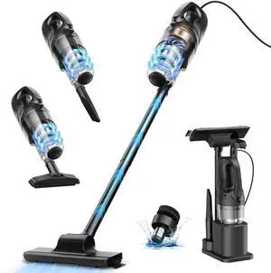 Corded Vacuum Cleaners 20Kpa Powerful Suction Ultra-Light Stick Vacuum for Hard Floor Pet Hair Vacuum