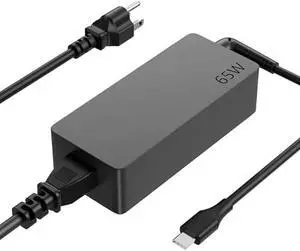 IEFUU 65W USB C Charger Compatible with Lenovo Laptop Charger USB C Thinkpad T480 T480s T490 T580 T580s T14 E480 E580 X1 Yoga 7i Chromebook 300e Computer Type-C Adapter Power Cord