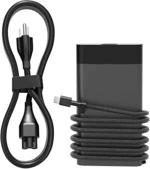 Slim 65W USB-C Charger Compatible with HP Elitebook, Spectre, Envy, ProBook, Pavilion, Fortis, OmniBook,ZBook Firefly, Elite x2, Chromebook X360 Laptop Travel Fast Charging Adapter