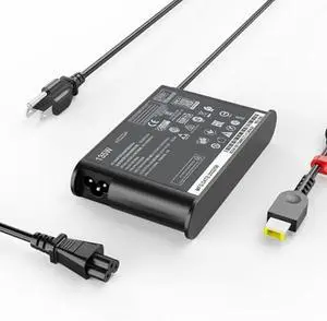 135W AC Charger Fit for Lenovo ThinkPad X1 Extreme Gen 1 2 3 4 5 T440 T440S T440P T470P T540p T15p W540 W541 Ideapad Yoga Y50-70 Y50-80 Y50P Y50P-70 Y50C G405 G410 G505 Laptop Power Supply