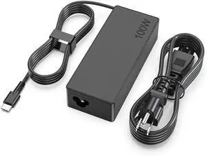 100W USB C Charger Fast Universal Laptop Charger, Compatible with Lenovo, Mac Book Pro/Air 16, 15, 14, 13 Inch, Lenovo ThinkPad, HP, Dell, Asus, Acer, Google Series Type C Power Cord