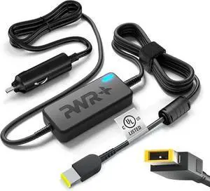 CAR Charger for Lenovo Laptop 45W 65W 90W 0B47481: T440 T450 T460 T470 ThinkPad X1 Carbon Yoga 2 Pro 11 13 14 Edge 15 Flex 3 G50 G70 Z50 X240 X250 X260 T440p T450s T460s T470s Ideapad Adapter
