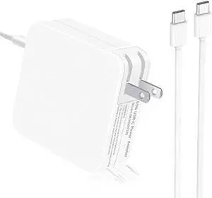 65W USB Type C Charger for MacBook Pro 13,HP Spectre x360 13 15,ASUS,Dell,Acer, Xiaomi Air, Huawei Matebook,Lenovo, ThinkPad X1,Chromebook C330 20V 3.25A Laptops or Smart Phones Supply Cord