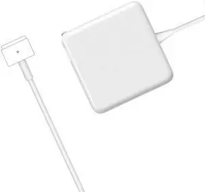 85W Mac Book Pro Charger, Mag 2 Power Adapter, Compatible with Mac Book Pro 13 inch-15 inch Retina (Between 2012-2018 Models) (White)