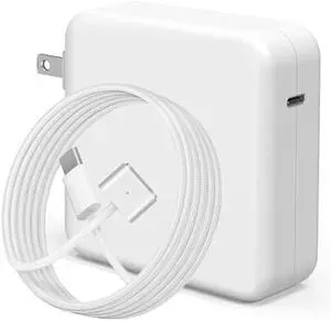 96W Charger for Mac Pro16 14 Inch Mac Book Air 15/13 Inch M4 M3 M2 M1 from 2024 2023 2022 2021 USB-C to Mag 3 Power Adapter Include 6.6ft 5A USB-C to Magnetic 3 Cable&USB-C to C Cable
