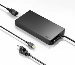 300W AC Adapter Fit for Lenovo Legion 5, 7, Y Series, Legion Charger GX21F23045 ADL300SDC3A SA10R16956 5A10W86289, Slim Tip 300 Watt Power Supply