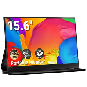 Portable Monitor for Laptop,15.6'' 1080P, with Magnetic Case 1080P 1.44lbs Ultra-slim Travel Monitor, USB C Mini HDMI for Mac,mini PC,Built-in speakers,VESA-ready,Easy to Carry Portable Monitor for Laptop,15.6'' 1080P, with Magnetic Case 1080P 1.44lbs Ultra-slim Travel Monitor, USB C Mini HDMI for Mac,mini PC,Built-in speakers,VESA-ready,Easy to Carry