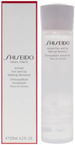Instant Eye and Lip Makeup Remover by Shiseido for Unisex - 4.2 oz Makeup Remover Instant Eye and Lip Makeup Remover by Shiseido for Unisex - 4.2 oz Makeup Remover