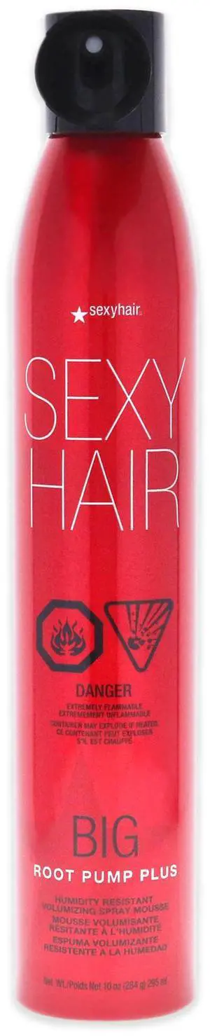 Big Sexy Hair Root Pump Plus Mousse by Sexy Hair for Unisex - 10 oz Mousse Big Sexy Hair Root Pump Plus Mousse by Sexy Hair for Unisex - 10 oz Mousse