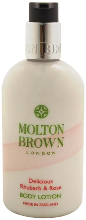 Delicious Rhubarb and Rose Body Lotion by Molton Brown for Women - 10 oz Body Lotion Delicious Rhubarb and Rose Body Lotion by Molton Brown for Women - 10 oz Body Lotion