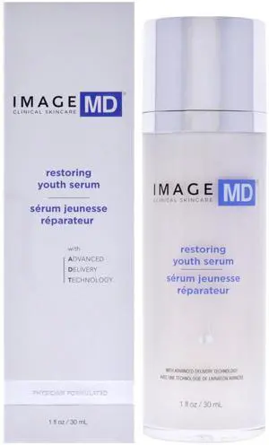 MD Restoring Youth Serum with ADT Technology by Image for Unisex - 1 oz Serum MD Restoring Youth Serum with ADT Technology by Image for Unisex - 1 oz Serum