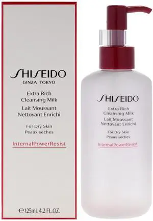 Extra Rich Cleansing Milk by Shiseido for Women - 4.2 oz Cleanser Extra Rich Cleansing Milk by Shiseido for Women - 4.2 oz Cleanser