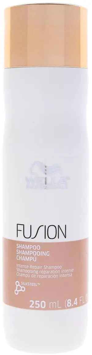 Fusion Intense Repair Shampoo by Wella for Unisex - 8.4 oz Shampoo Fusion Intense Repair Shampoo by Wella for Unisex - 8.4 oz Shampoo