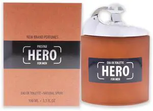 Hero by New Brand for Men - 3.3 oz EDT Spray