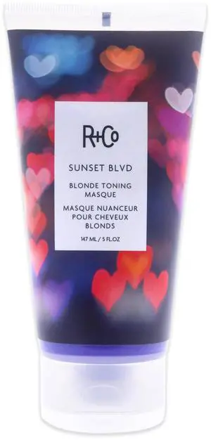 Sunset Blvd Blonde Toning Masque by R+Co for Unisex - 5 oz Masque