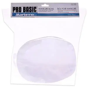 Manicure Bowl - White by Marianna for Unisex - 1 Pc Bowl