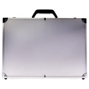 Aluminum Barber Case Silver by Marianna for Unisex - 1 Pc Case