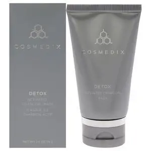 Activated Charcoal Detox Mask by Cosmedix for Unisex - 2.6 oz Mask