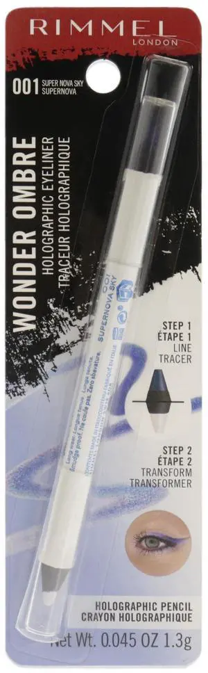 Wonder Ombre Holographic Eyeliner - 001 Super Nova Sky by Rimmel London for Women - 0.045 oz Eyeliner Wonder Ombre Holographic Eyeliner - 001 Super Nova Sky by Rimmel London for Women - 0.045 oz Eyeliner