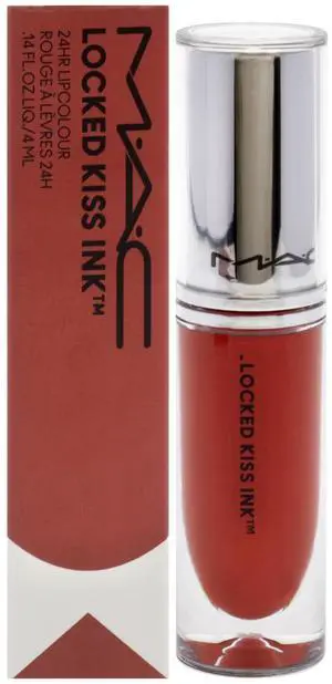 Locked Kiss Ink Lipcolor - 99 Extra Chili by MAC for Women - 0.14 oz Lipstick Locked Kiss Ink Lipcolor - 99 Extra Chili by MAC for Women - 0.14 oz Lipstick