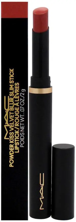 Powder Kiss Velvet Blur Slim Stick - 891 Mull It Over by MAC for Women - 0.07 oz Lipstick Powder Kiss Velvet Blur Slim Stick - 891 Mull It Over by MAC for Women - 0.07 oz Lipstick