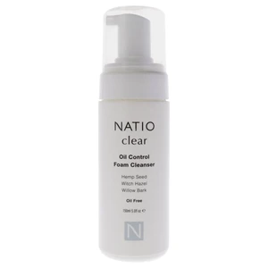 Clear Oil Control Foam Cleanser by Natio for Women - 5 oz Cleanser Clear Oil Control Foam Cleanser by Natio for Women - 5 oz Cleanser