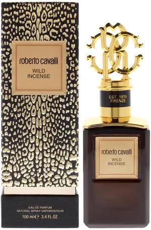 Gold Collection - Wild Incense by Roberto Cavalli for Unisex - 3.4 oz EDP Spray