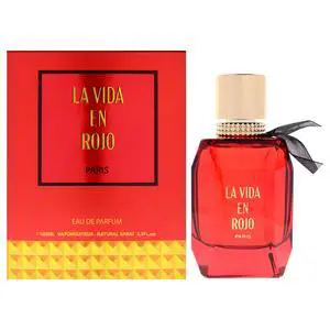 La Vida En Rojo by Lomani for Women - 3.3 oz EDP Spray La Vida En Rojo by Lomani for Women - 3.3 oz EDP Spray
