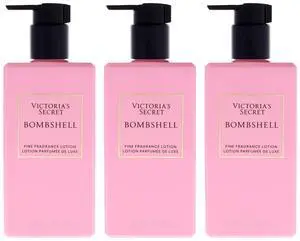 Bombshell Fragrance Lotion by Victorias Secret for Women - 8.4 oz Body Lotion - Pack of 3 Bombshell Fragrance Lotion by Victorias Secret for Women - 8.4 oz Body Lotion - Pack of 3