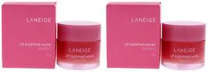 Lip Sleeping Mask - Berry by Laneige for Women - 0.7oz Lip Mask - Pack of 2 Lip Sleeping Mask - Berry by Laneige for Women - 0.7oz Lip Mask - Pack of 2