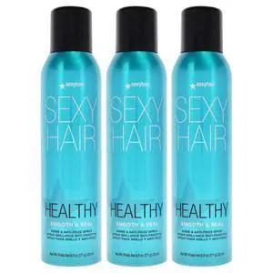 Sexy Hair Healthy Smooth and Seal Anti-Frizz Spray by Sexy Hair for Unisex - 6 oz Hair Spray - Pack of 3 Sexy Hair Healthy Smooth and Seal Anti-Frizz Spray by Sexy Hair for Unisex - 6 oz Hair Spray - Pack of 3