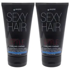 Style Sexy Hair Curling Creme by Sexy Hair for Unisex - 5.1 oz Cream - Pack of 2 Style Sexy Hair Curling Creme by Sexy Hair for Unisex - 5.1 oz Cream - Pack of 2