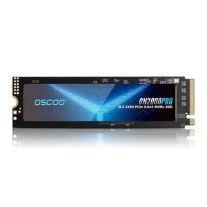 OSCOO 2TB NVMe Gen 5.0 SSD, Up 14,000MB/s,3D TLC NAND, DRAM Cache, Graphene Heatsink, M.2 NVMe PCIe 2280 Gen5x4 SSD for AI Applications, Gaming, PS5, Laptop, PC, Heavy-Duty Workstations OSCOO 2TB NVMe Gen 5.0 SSD, Up 14,000MB/s,3D TLC NAND, DRAM Cache, Graphene Heatsink, M.2 NVMe PCIe 2280 Gen5x4 SSD for AI Applications, Gaming, PS5, Laptop, PC, Heavy-Duty Workstations