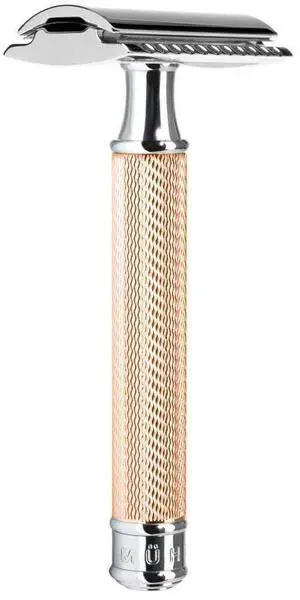 MÜHLE TRADITIONAL R89 Double Edge Safety Razor (Closed Comb) | Perfect for Everyday Use | Barbershop Quality Close Smooth Shave | Luxury Razor for Men