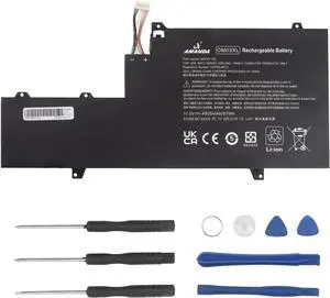 OM03XL OMO3XL Laptop Battery for HP EliteBook x360 1030 G2 1GY31PA 1UX08PA Y8Q67EA Y8Q89EA Z2W62EA Series 863167-171 863280-855 HSTNN-IB7O HSTNN-IB70 HSTNN-1B70 863167-1B1 HSN-I04C