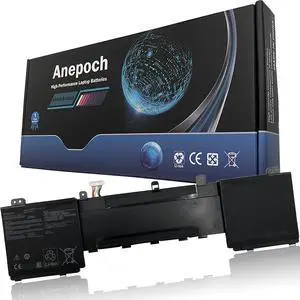 C42N1728 Laptop Battery Replacement for ASUS Zenbook Pro 15 U5500 UX550G UX550GDX UX550GE UX550GEX UX550GD UX580G UX580GD UX580GE UX580GDX UX580GEX 0B200-02520100 C42PHCH 15.4V 71Wh 4480mAh