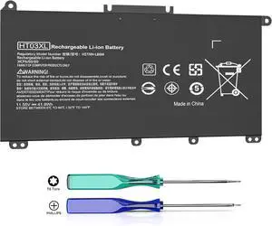 HT03XL Battery for HP Pavilion 14-CE 14-CF 14-DF 15-CS 15-DA 15-DB 15-DW 17-by 17-CA Series 14M-DH0003DX 14M-DH1003DX 15T-DA000 15T-CS200 15-CW1XXX 15T-CS300 15-DA0014DX L11119-855 hp Battery HT03XL