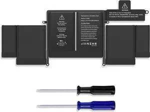 Dentsing A1582 A1502 MacBook pro Laptop Battery Replacement for MacBook Pro 13 Inch Retina A1502 (Early 2015 Mid 2014 Late 2013) Laptop Battery A1493 A1582 [6559mAh 11.42V 74.9Wh]